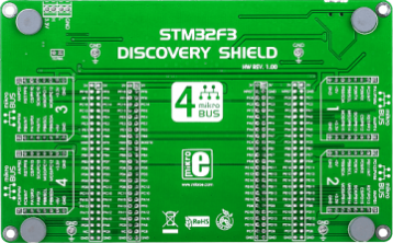 STM32F3 DISCOVERY SHIELD