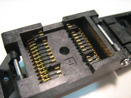 SOIC 28 PIN ZIF SOKET PCB TİPİ