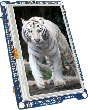 Mikromedia Plus for STM32F7