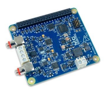 MCC 172 IEPE Measurement DAQ HAT for Raspberry Pi