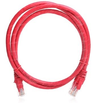 CAT6 ETHERNET KABLO (1 METRE) KIRMIZI