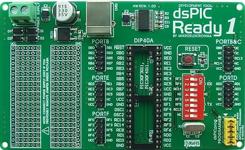 DSPIC READY-1 BOARD