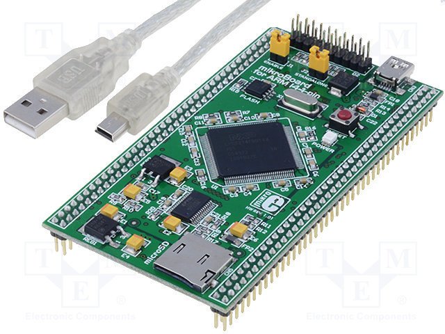 Mikroboard for ARM 64-PIN
