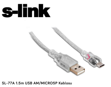 Micro USB 5 Pin Kablo SL-77A