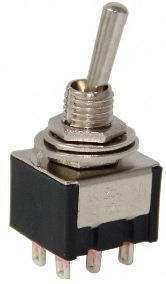 IC-144 Toggle Switch ON-OFF Ø6mm MTS-202