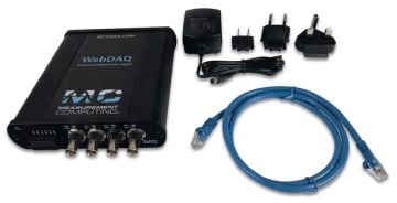 MCC WebDAQ 504 Internet Enabled Vibration-Acoustic Data Logger