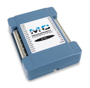 MCC E-TC Thermocouple Measurement Ethernet DAQ Device