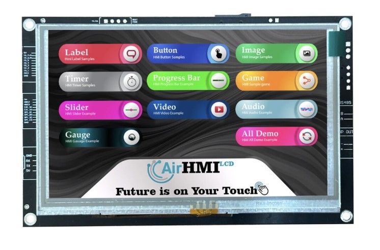 Advanced 5'' Resistive Touch HMI Ekran