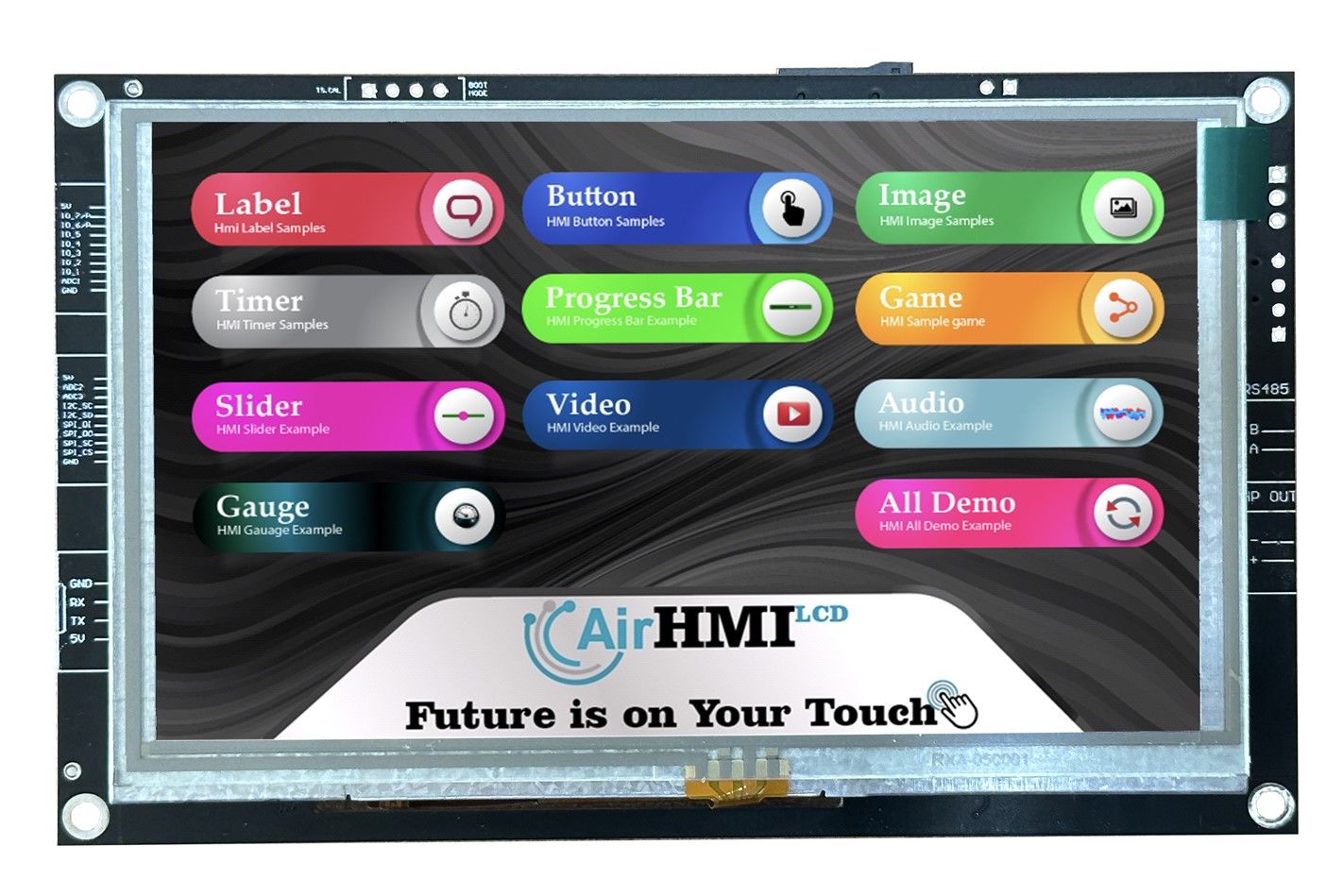 Advanced 4.3'' Resistive Touch HMI Ekran