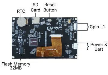 Advanced 10.1'' Resistive Touch HMI Ekran