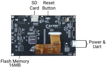 Elementary 10.1'' Resistive Touch HMI Ekran