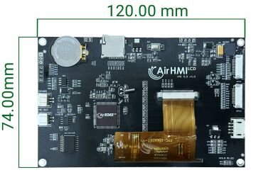 Industry 4.3'' Resistive Touch  HMI Ekran