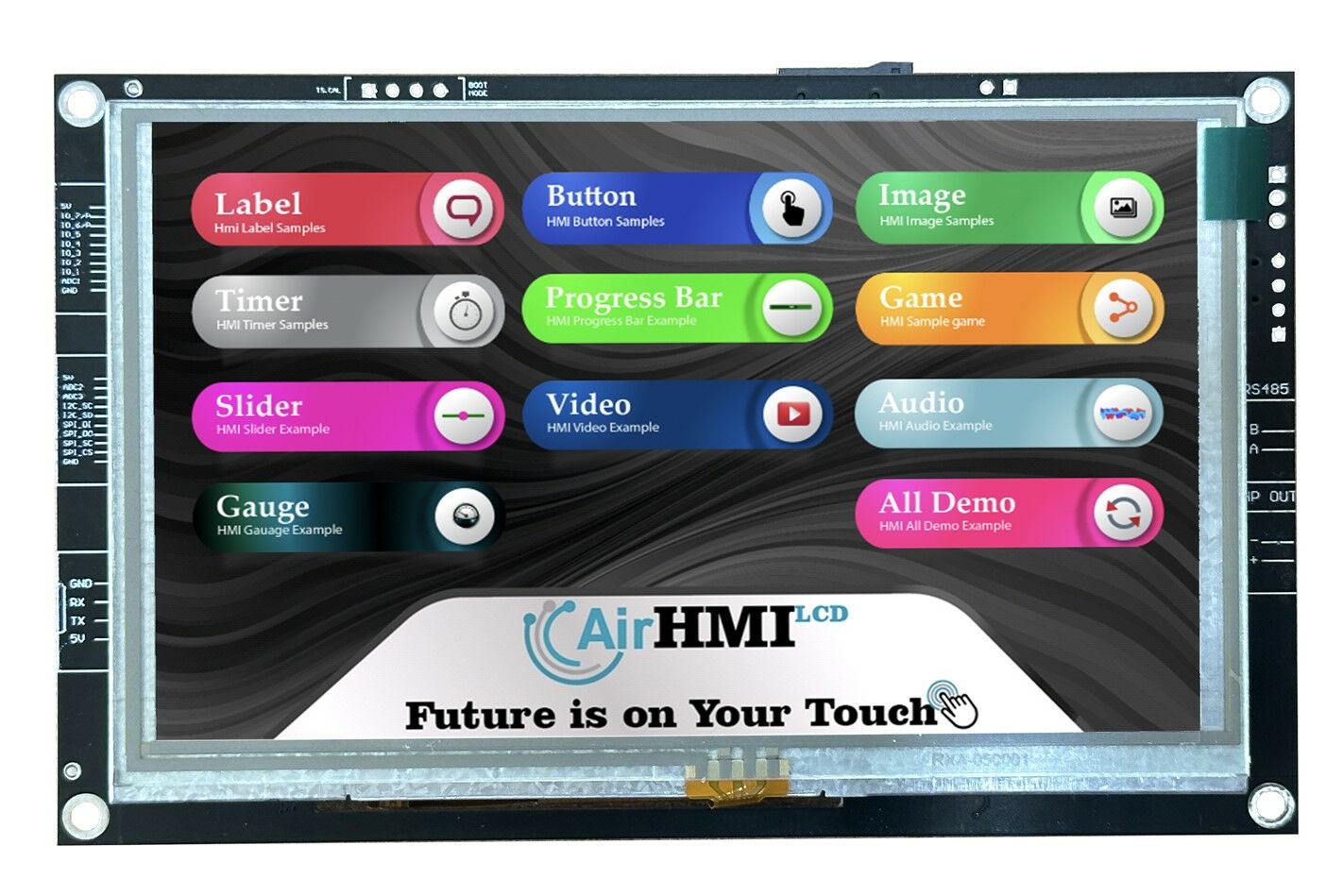 Industry 4.3'' Resistive Touch  HMI Ekran