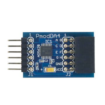 Pmod DA4 AD5628 DAC Dönüştürücü Kartı