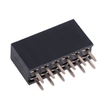 2x6 Pin Dişi Header 180 Derece PCB Tip 12Pin