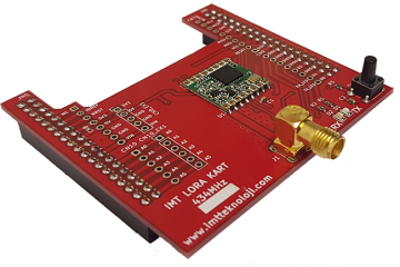 434MHz imt_LORA_v0 GELİŞTİRME KARTI(STM32 Nucleo için)