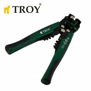 TROY 24015 Profesyonel Otomatik Kablo Sıyırma Sıkma Kesme Pensesi, 9''