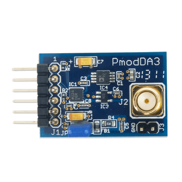 Pmod DA3: One 16-bit D/A Output