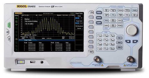 Rigol DSA832 9kHz to 3.2GHz