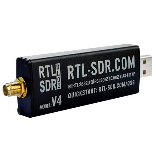 RTL-SDR Blog V4 RTL2832U Yazılım Tanımlı Radyo + Antenler