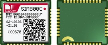 SIM800C GSM/GPRS Modül