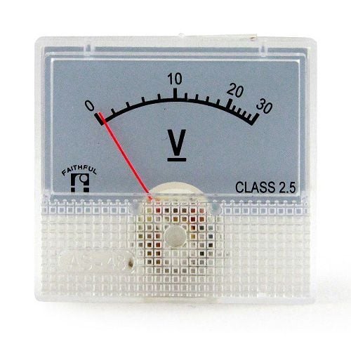 VOLTMETRE ANALOG 48X45MM 30V