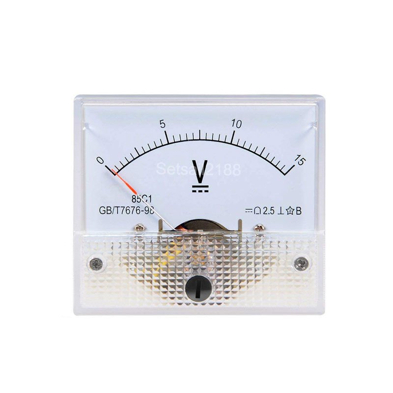 VOLTMETRE ANALOG 48X45MM 15V