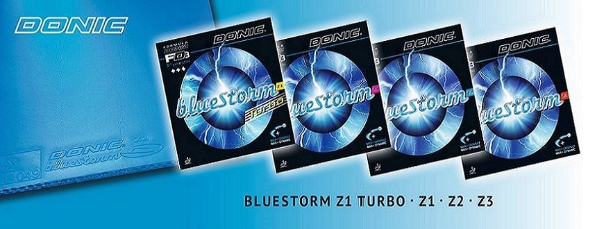 Yeni DONIC BlueStorm Lastikler şimdi Türkiye distribütörü Masatenisi-Market.Com'da