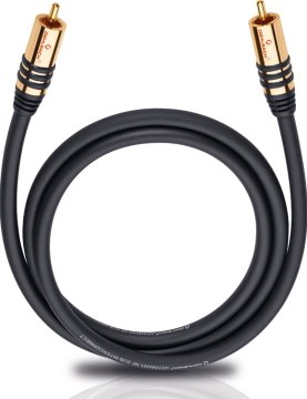 Oehlbach NF SUB Subwoofer Cable Black