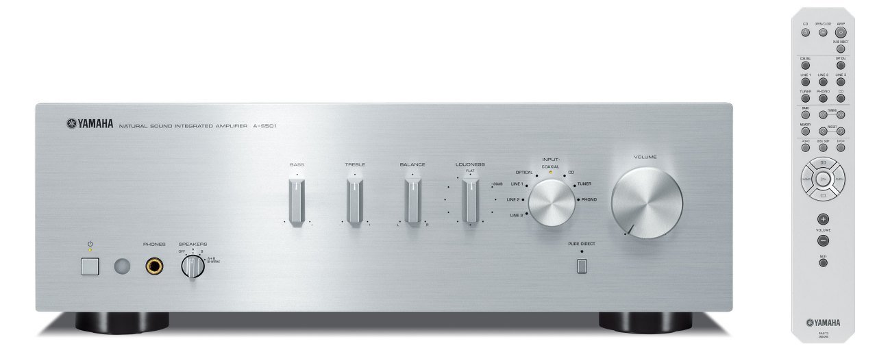 YAMAHA A-S501 INTEGRATED STEREO AMPLIFIER