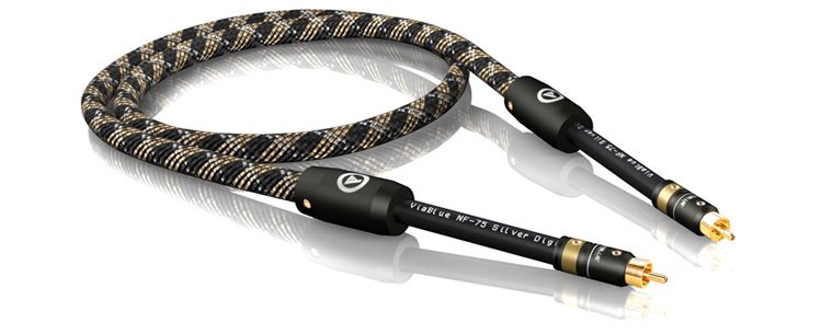 ViaBlue NF-75 Silver Digital Coaxial Cable