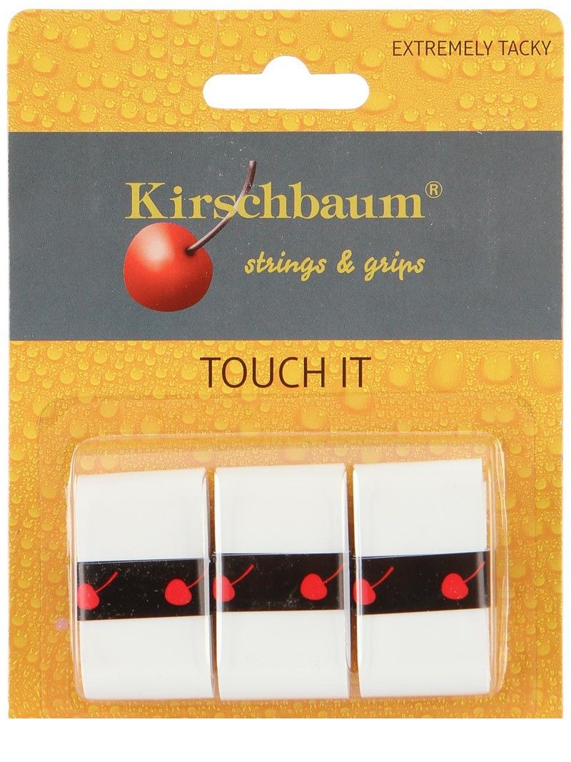 Kirschbaum Touch İt 3'lü Grip - Beyaz