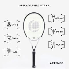 Artengo Tenis Raketi - TR190 Lite V2 - 260 gr.