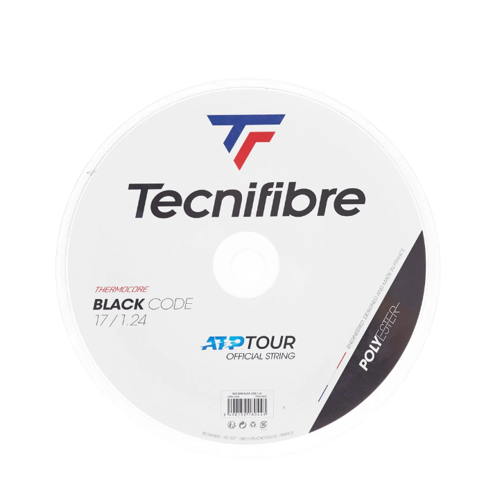 Tecnifibre Reel Rulo Kordaj - Black Code - Siyah - 1,24