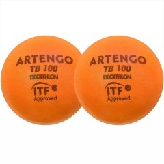 Artengo TB100 Sünger Tenis Topu - 9 CM - 2 Lİ RENKLİ