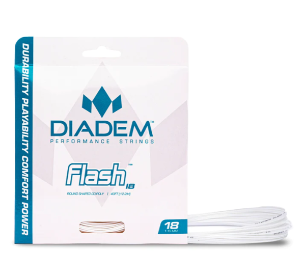 Diadem Tekli Kordaj - Flash White - 1.30 mm