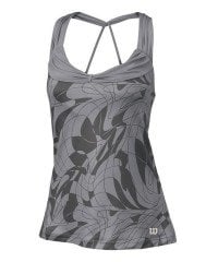 Wilson W Spring Art Athletic Tank Bayan Tenis Kıyafeti - Gri