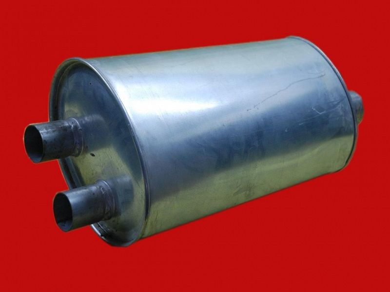 AMERICAN JEEP CHEVROLET MIDDLE EXHAUST OVAL (Double - Single)