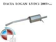 DACİA LOGAN ARKA EGZOZ 1.5 DCİ 2004>...