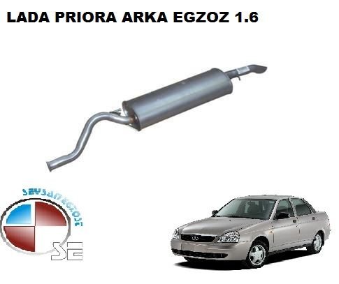 LADA PRIORA  ARKA EGZOZ 1.6	 (2172 Hadcback)