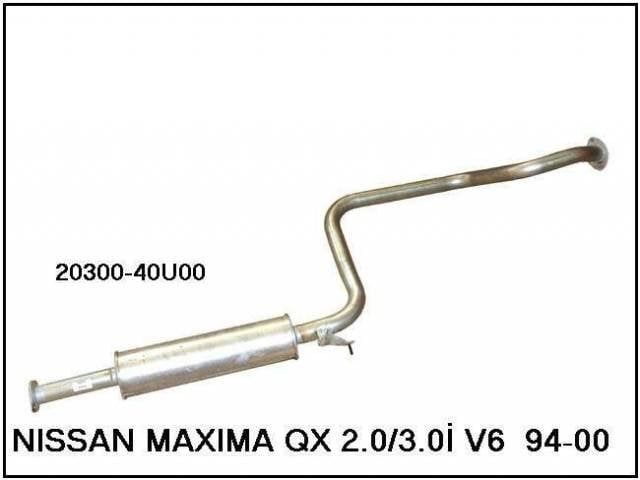 NISSAN  MAXİMA QX ORTA EGZOZ 2.0/3.0İ V6  (1994-00)