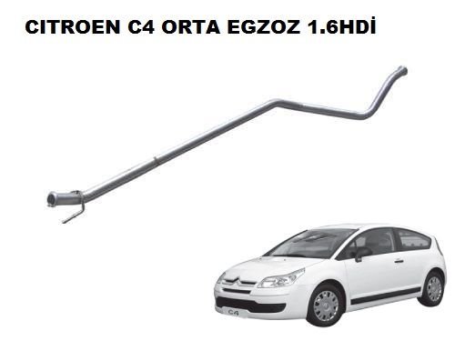 CITROEN  C4 ORTA EGZOZ.1.6HDİ (2004 - 07)