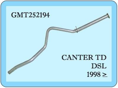 Mits. Canter 659 FE Çıkış borusu Kısa