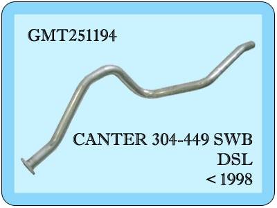 Mits. Canter 449 Çıkış Borusu Kısa