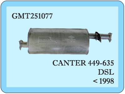 Mits Canter FE 449 Egzoz