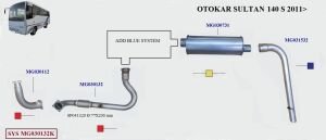 OTOKAR SULTAN MİDİBÜS 140S ORTA EGZOZ. 2011 > ..