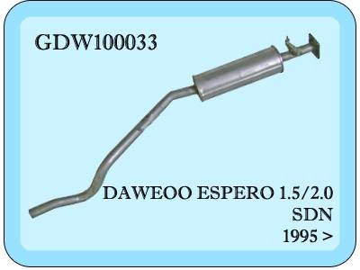 Daewoo Espero Orta Egzoz 1.5-2.0 95>