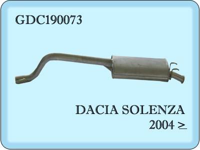 Dacia Solenza Arka Egzoz .2004>...