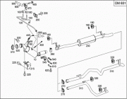 MERCEDES SPRİNTER  PARTİKÜL FİLİTRESİ KATALİZÖR (2009-16)