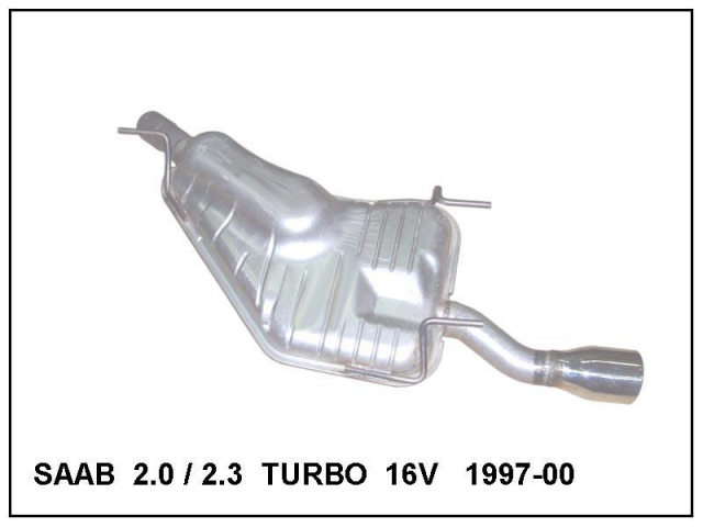 SAAB ARKA EGZOZ.2.0/2.3 TURBO 16V (1997-08)